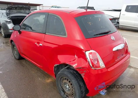 2014 Fiat 500 Pop z USA, uszkodzony, nr VIN 3C3CFFAR1ET165128